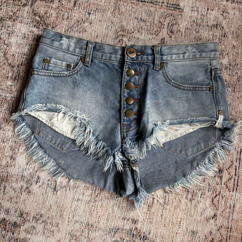 OME Teaspoon Denim Shorts sz 24